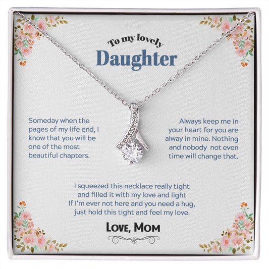 My Daughter | Always here in my heart - Alluring Beauty necklace